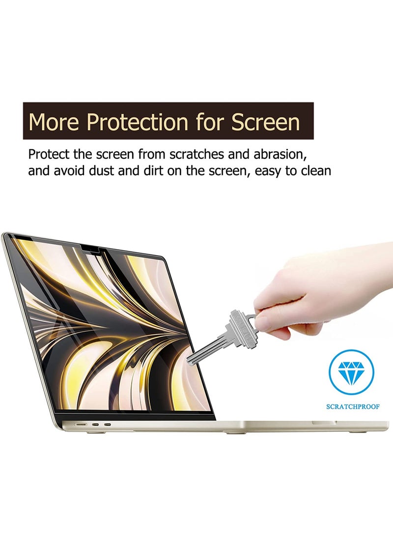 1Pack Anti Glare Screen Protector Compatible with MacBook Air 13.6/13'' (2022-2026, M2/M3/M4/M5) ,Matte Anti Glare Film, Anti Scratch Protector for Mac 13inch - Image 5